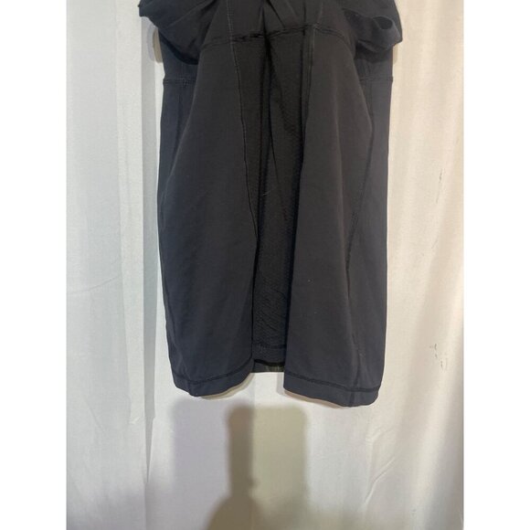 Lululemon Black Floral Print Strappy Tank Top With Built-In Bra Womens Size S - Picture 4 of 5